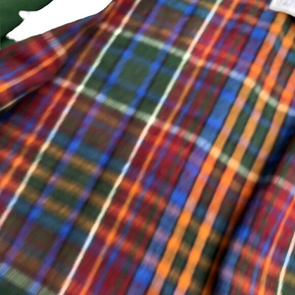 Vintage Plaid Lined Lacoste Jacket Large Green - Picture 12 of 15